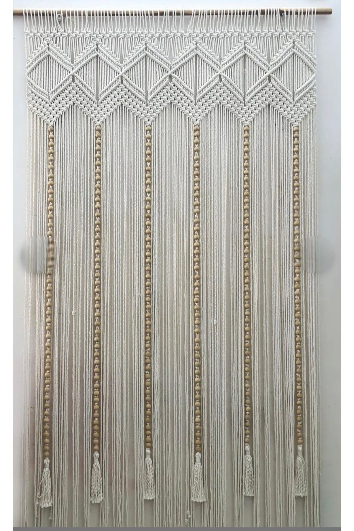 90×200 bohem makrome perde