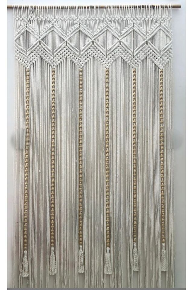 90×200 bohem makrome perde