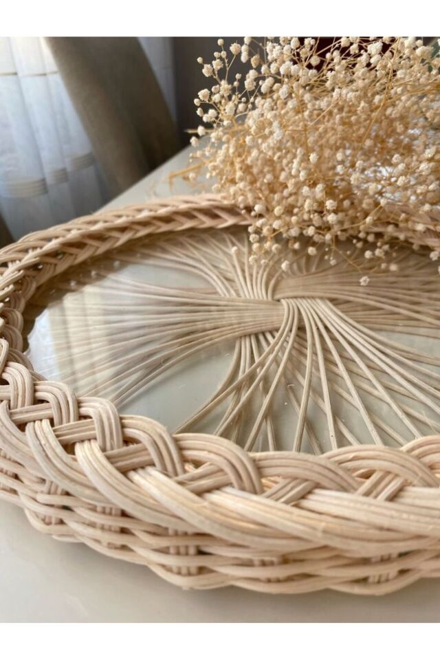 rattan tepsi