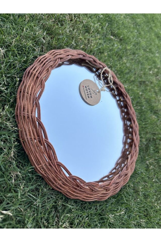 Boho Rattan Ayna
