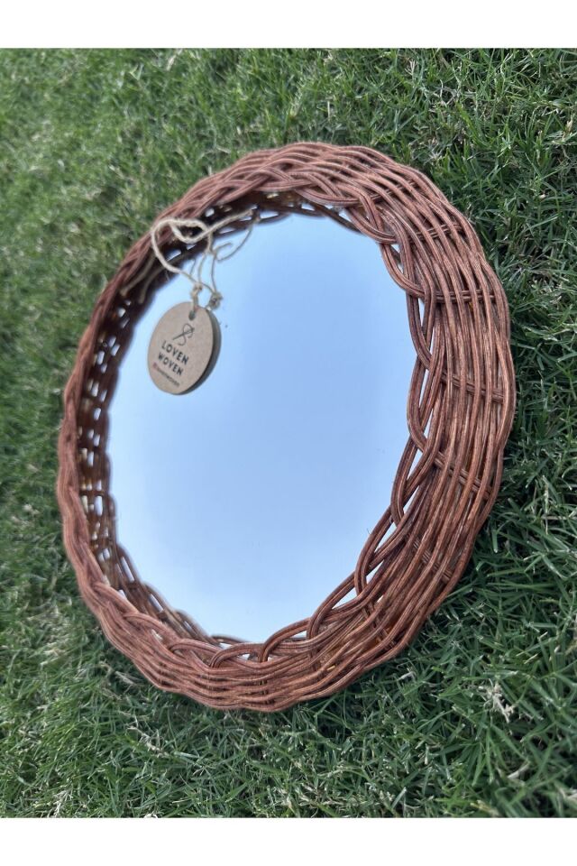 Boho Rattan Ayna