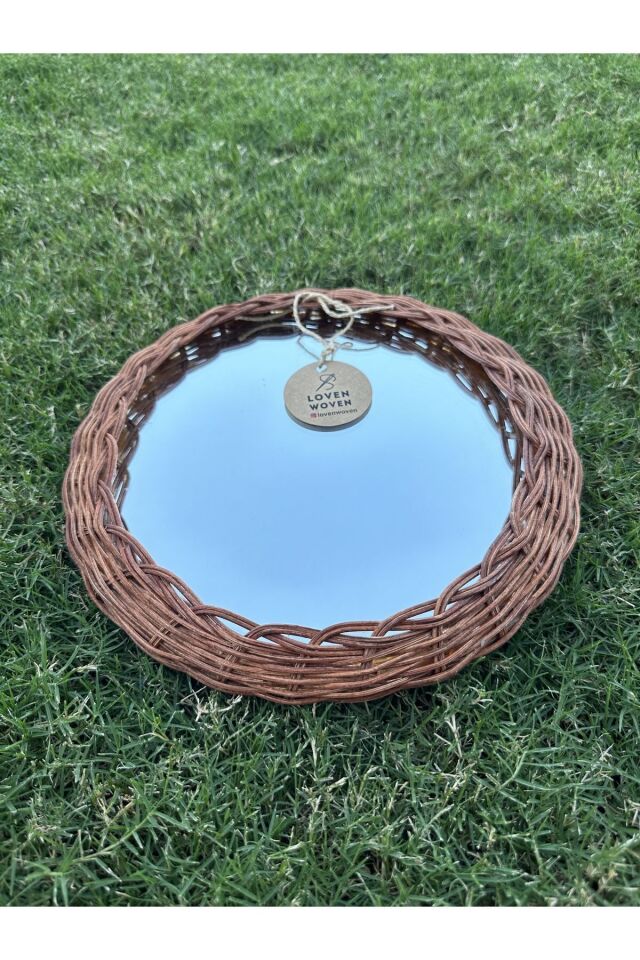 Boho Rattan Ayna