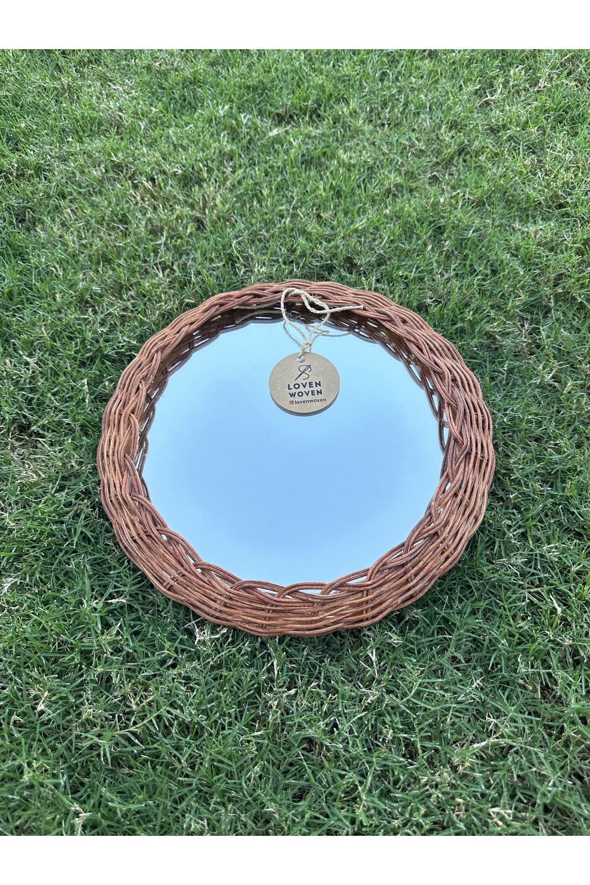 Boho Rattan Ayna