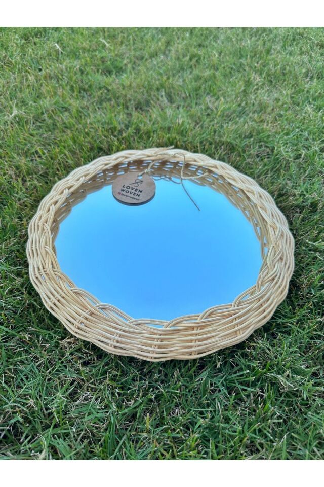 Boho Rattan Ayna