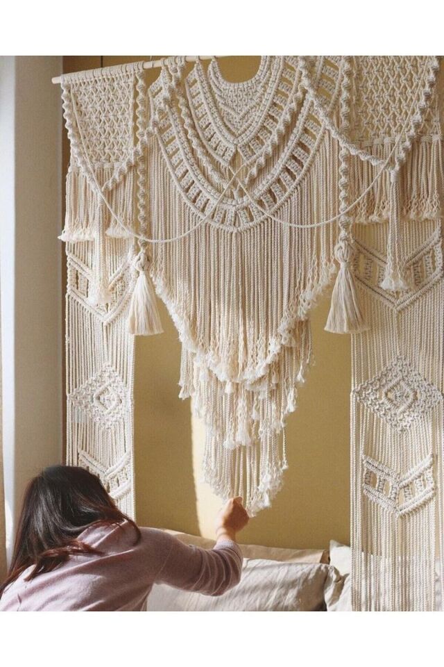 Makrome perde / backdrop