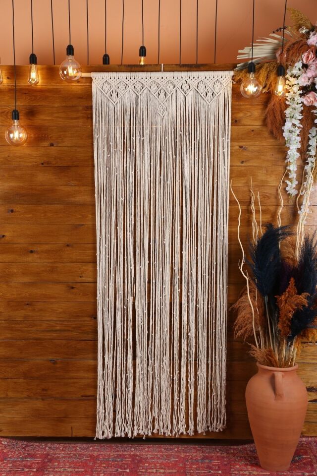 Bohem Handmade Kapı Perdesi Kapı Süsü K001