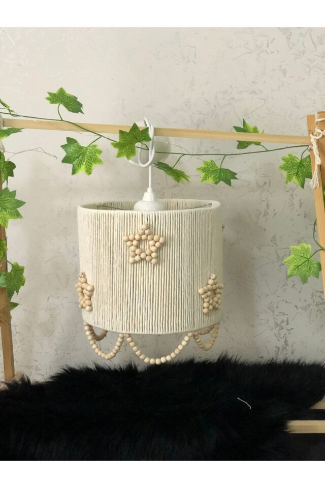 Ay Tasarım Boncuklu Bebek Ve Çocuk Odası Avize