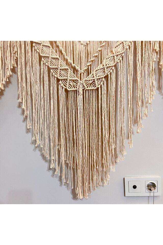 Makrome Nişan Konsepti Arka Fon Tag Kına Söz Düğün Parti Organizasyon Backdrop Duvar Süsü185x200cm