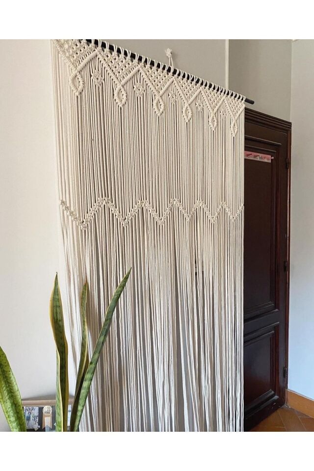 Makrome Dekoratif Perde