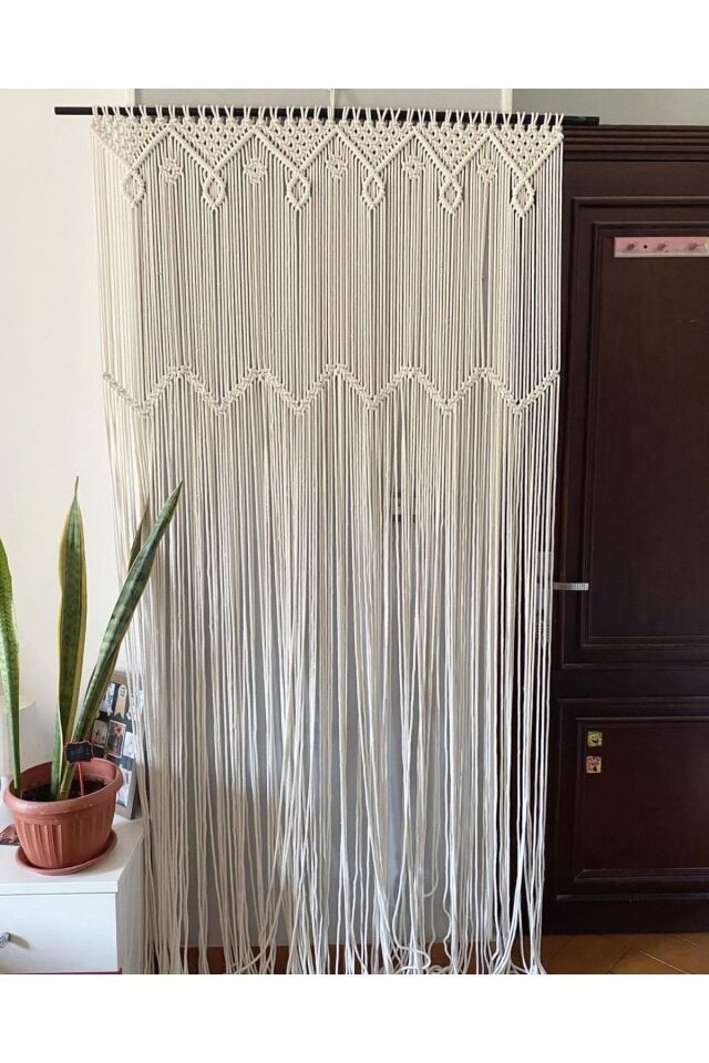 Makrome Dekoratif Perde