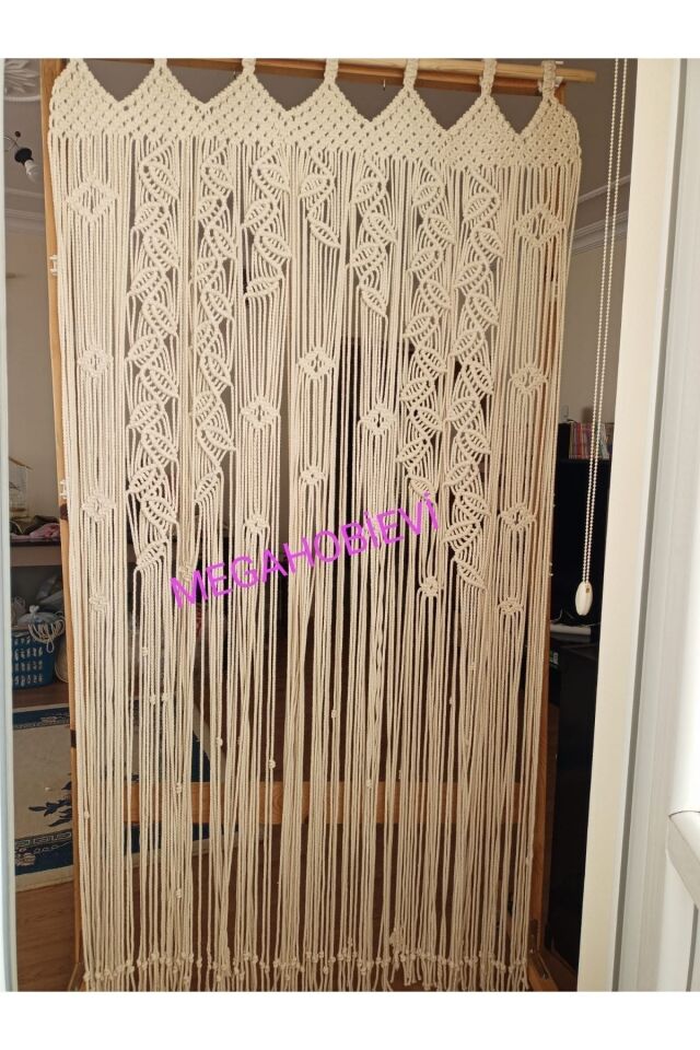 Makrome Dekoratif Perde