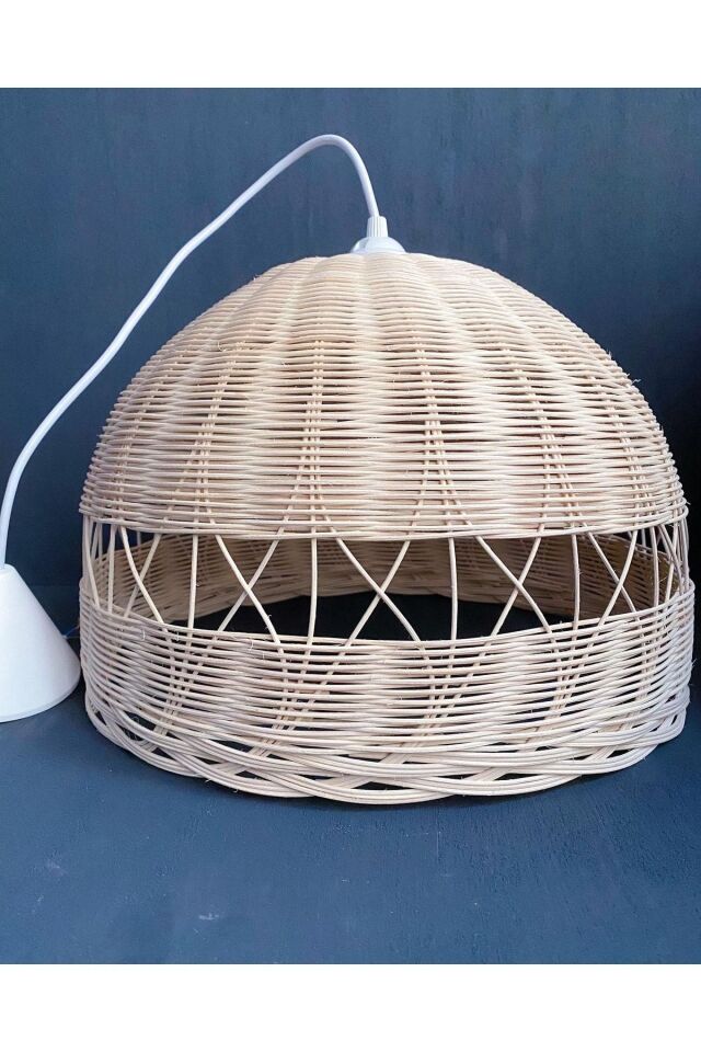 Rattan Avize 30 Cm