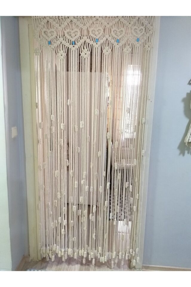 Makrome Perde %100 Pamuk Makrome Ipi