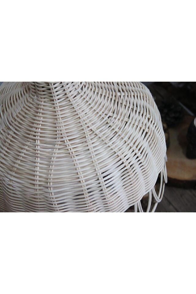 Rattan Bambu Hasır Avize