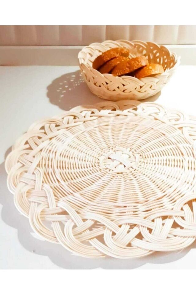 El Yapımı Rattan Supla 32 cm