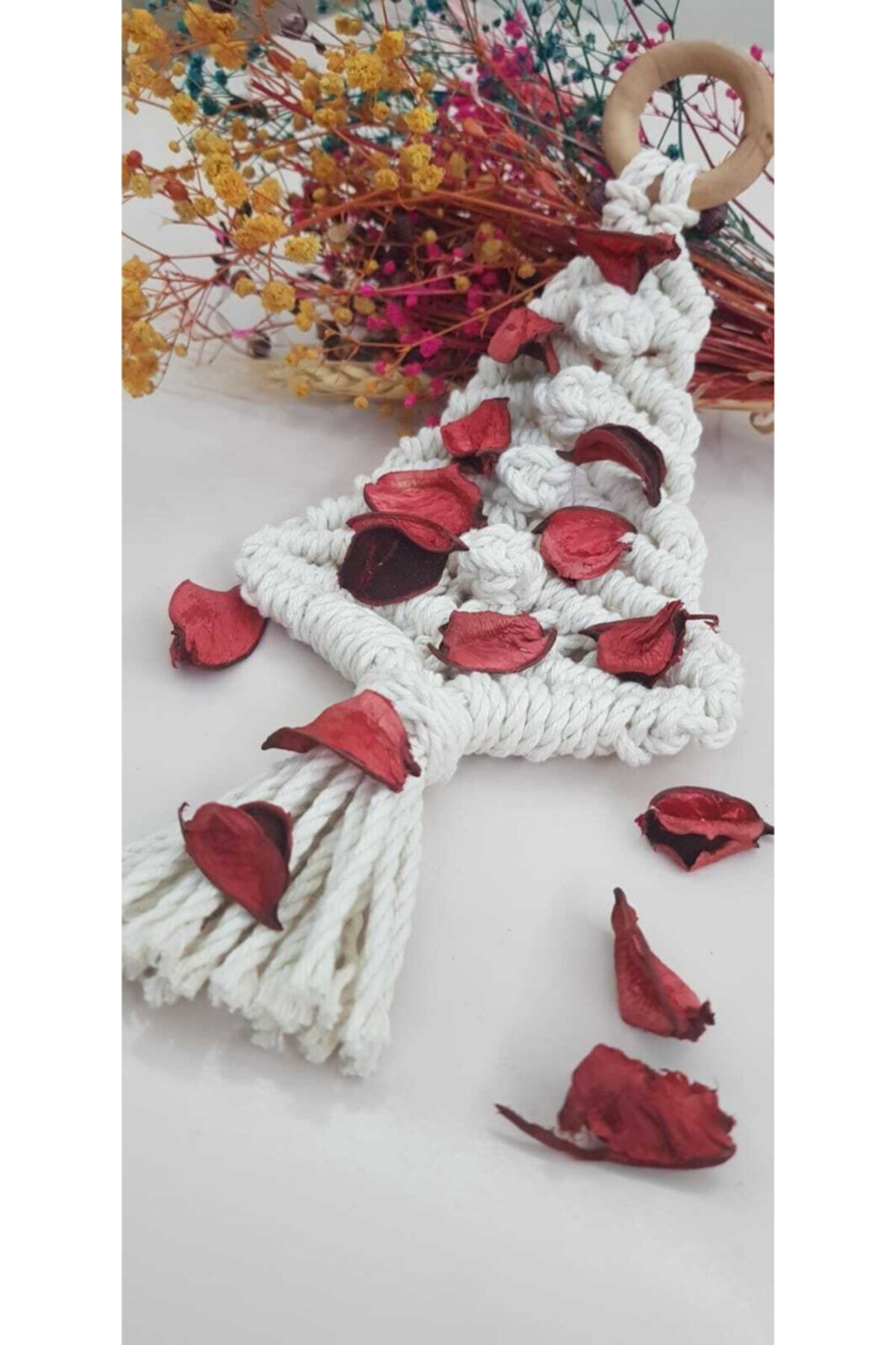 Yılbaşı Ağacı Makrome Süsü