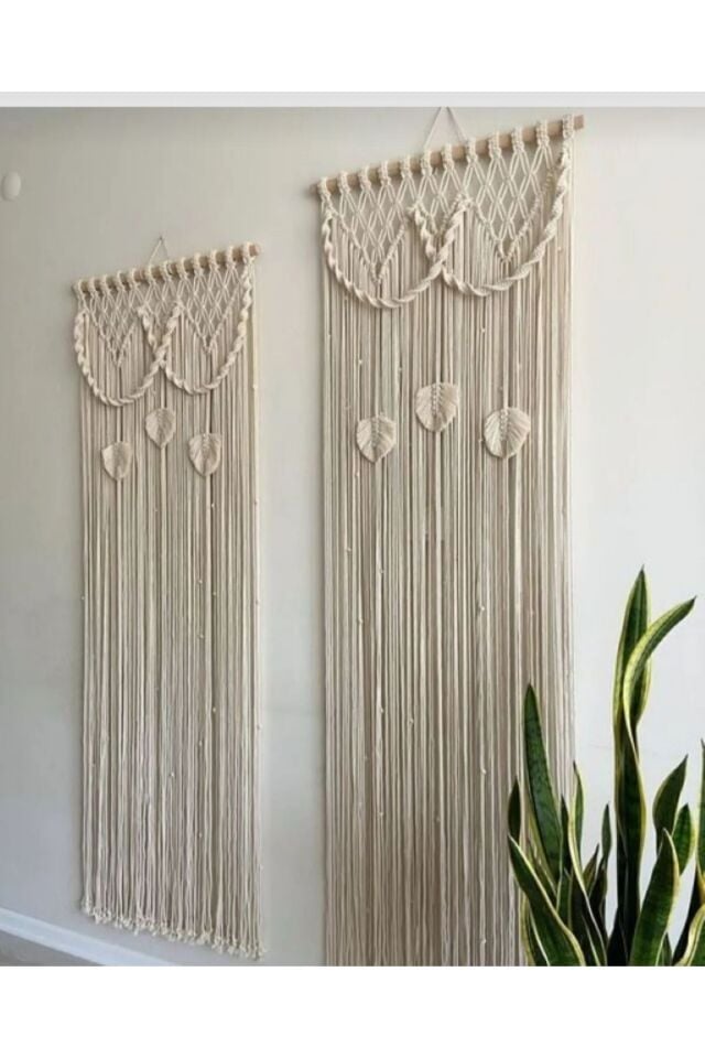 Makrome Kapı Perdesi(120 Cm )