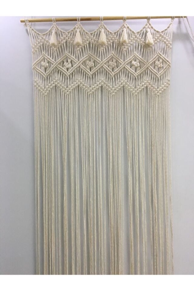Makrome Perde&tül Kapı Perdesi